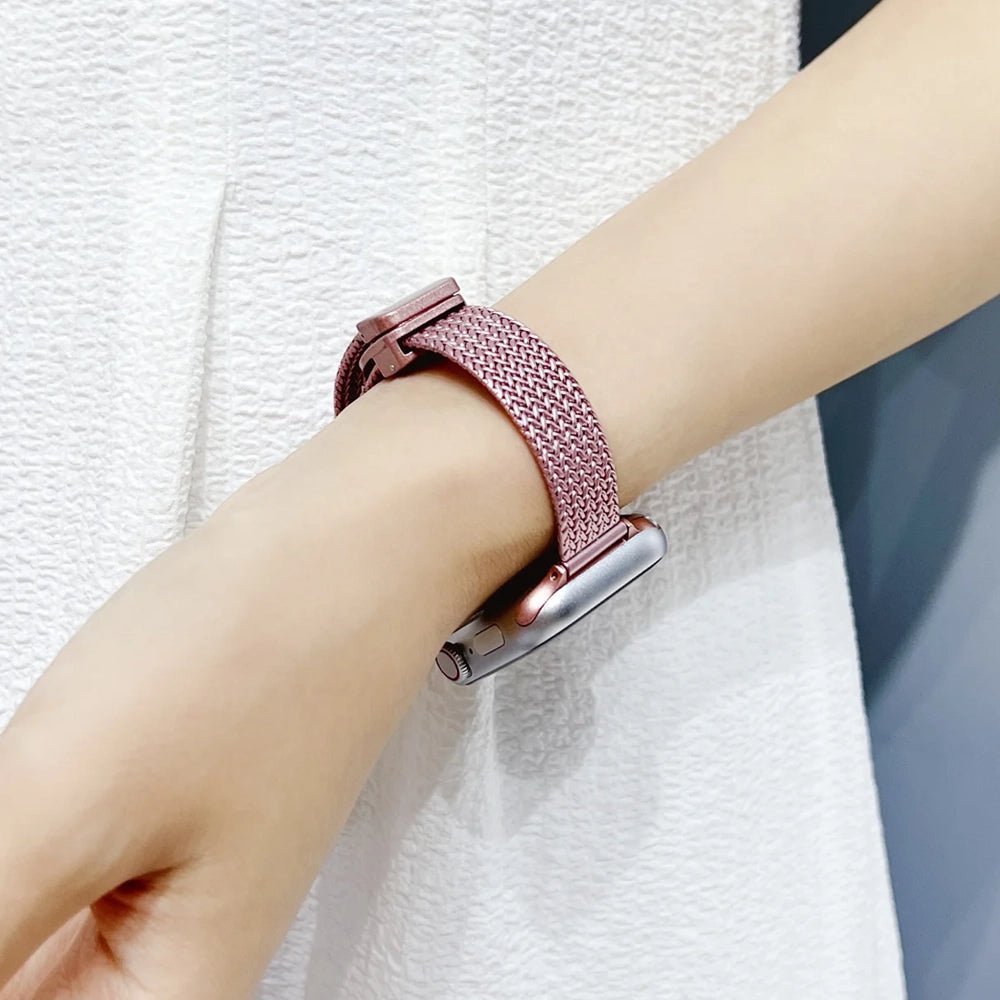 Frendorf | Damen Ultra-Dünnes Edelstahl Armband für Apple Watch