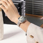 Frendorf | Damen Ultra-Dünnes Edelstahl Armband für Apple Watch