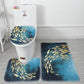 Oceanic Oasis 3-teiliges WC-Set - Skandinavischer Flair