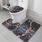 Oceanic Oasis 3-teiliges WC-Set - Skandinavischer Flair