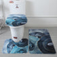 Oceanic Oasis 3-teiliges WC-Set - Skandinavischer Flair