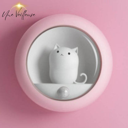 Wandnachttlicht - Nachtlicht Katze LuminoCat™