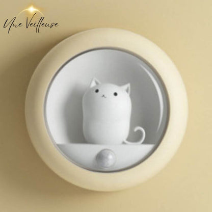 Wandnachttlicht - Nachtlicht Katze LuminoCat™
