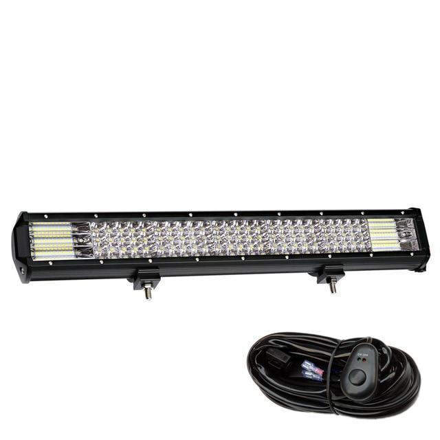 Frendorf | Bumper Grill Offroad LED Lichtleiste W/Schalter Verdrahtung Harness Rohrklemmen