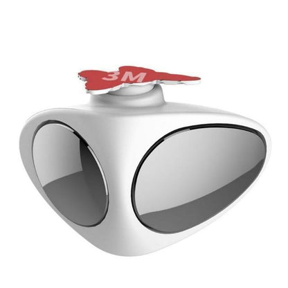 Frendorf | 2 in 1 Auto Totale Sicht Spiegel, 360 Grad drehbarer verstellbarer Aufkleber konvexer Rückspiegel