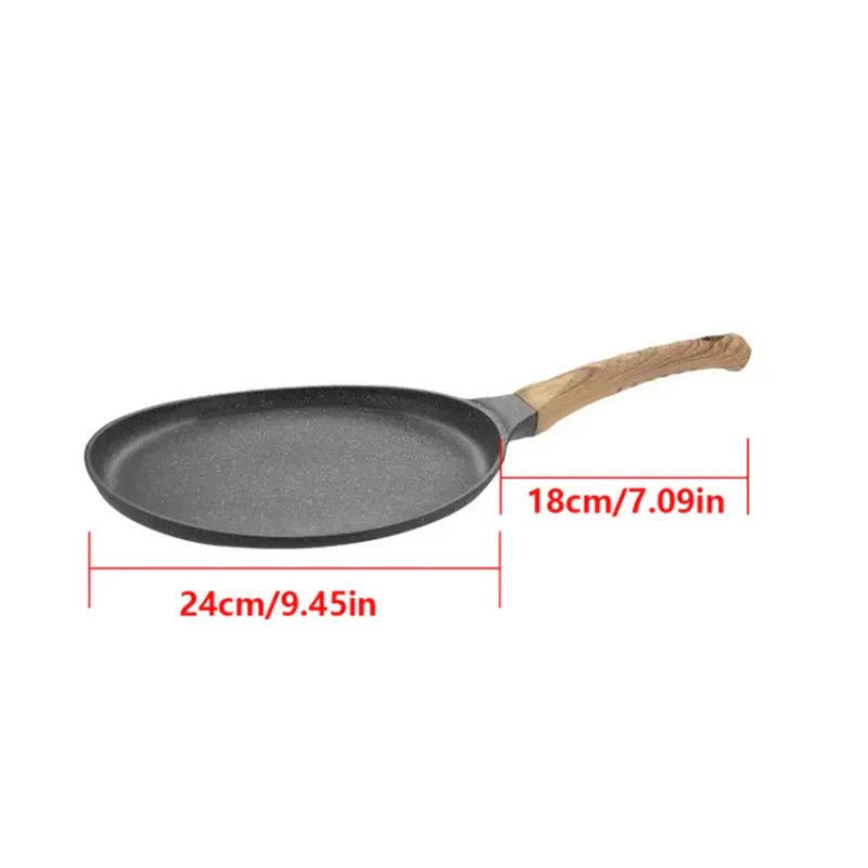 Beschichtete Omelette-Ei-Pfannkuchen-Bratpfanne Induktion Gasherd