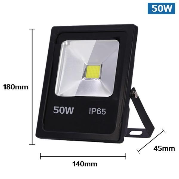 Frendorf | Bewegungsmelder LED Flutlicht 10W 30W 50W 220V Flutlichtsuchlampe IP65 Reflektor Außenbeleuchtung LED Außenstrahler