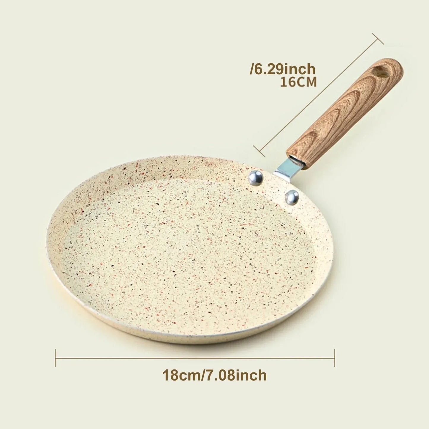 Antihaft Omelettpfanne Pizza Kochen Induktion Gasherd Bratpfanne