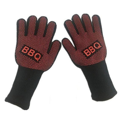 Frendorf | Extrem hitzebeständige BBQ feuerfeste Handschuhe