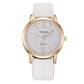 Frendorf | s Hochwertige Mode Frauen Damen Simple Uhren Genf Kunstleder Analog Quarz Armbanduhr Uhr Geschenke