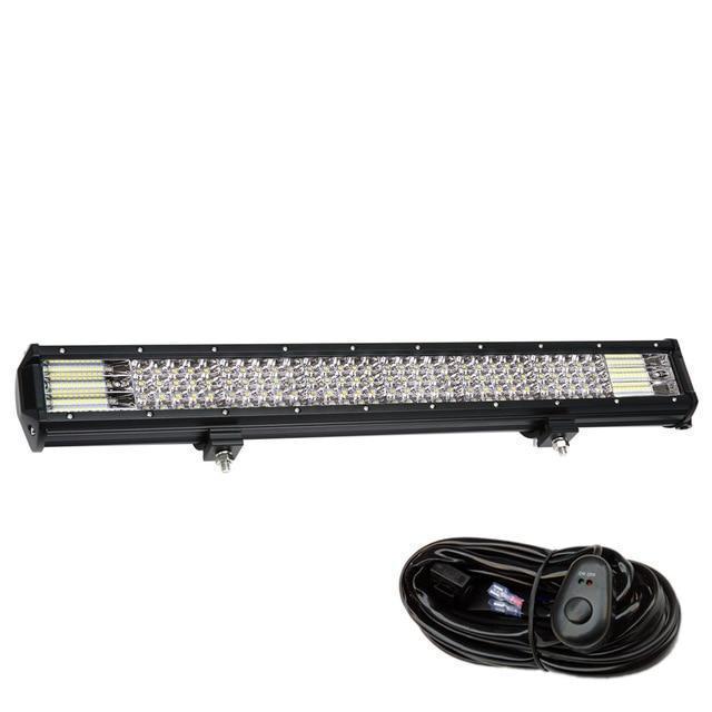 Frendorf | Bumper Grill Offroad LED Lichtleiste W/Schalter Verdrahtung Harness Rohrklemmen