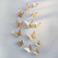 Frendorf | ButterflyGlow 3D Schmetterlings-Dekoration | Wanddeko | Frühling & Sommer | Klassisch & Modern