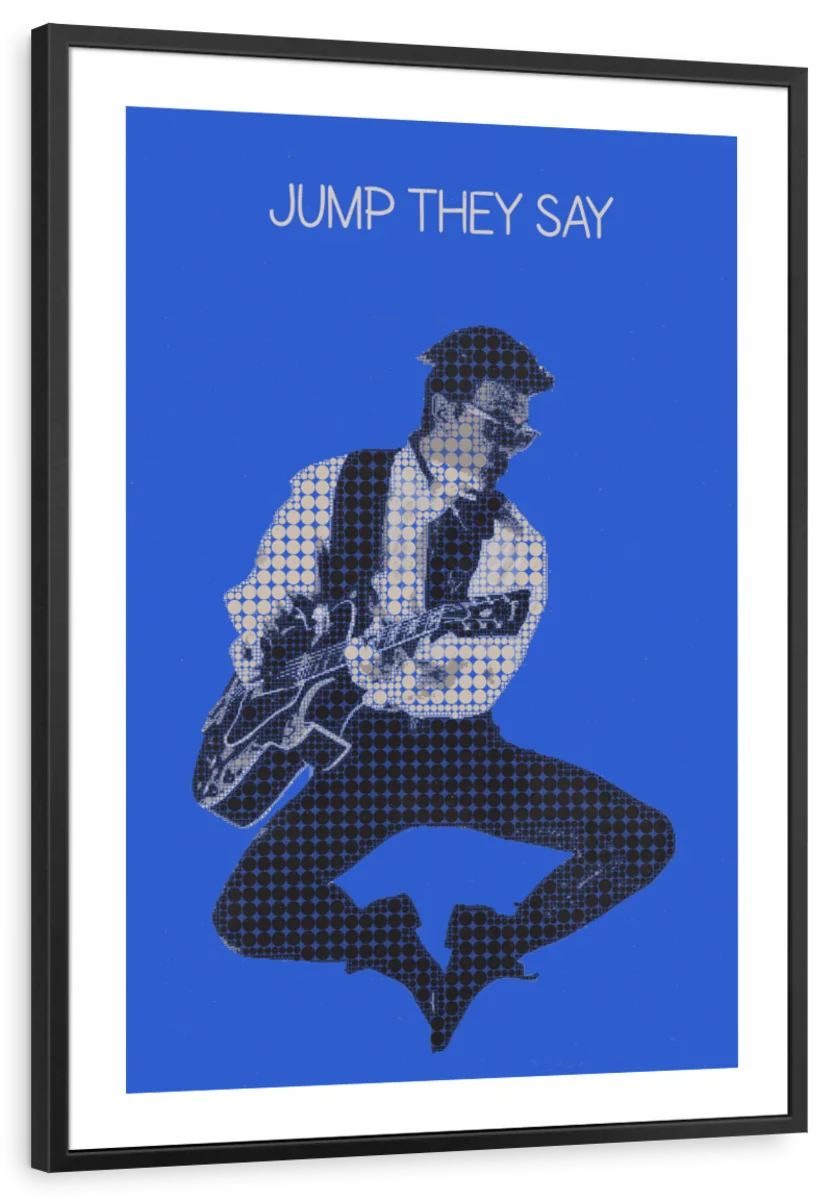 Frendorf | Jump They Say Wandkunst