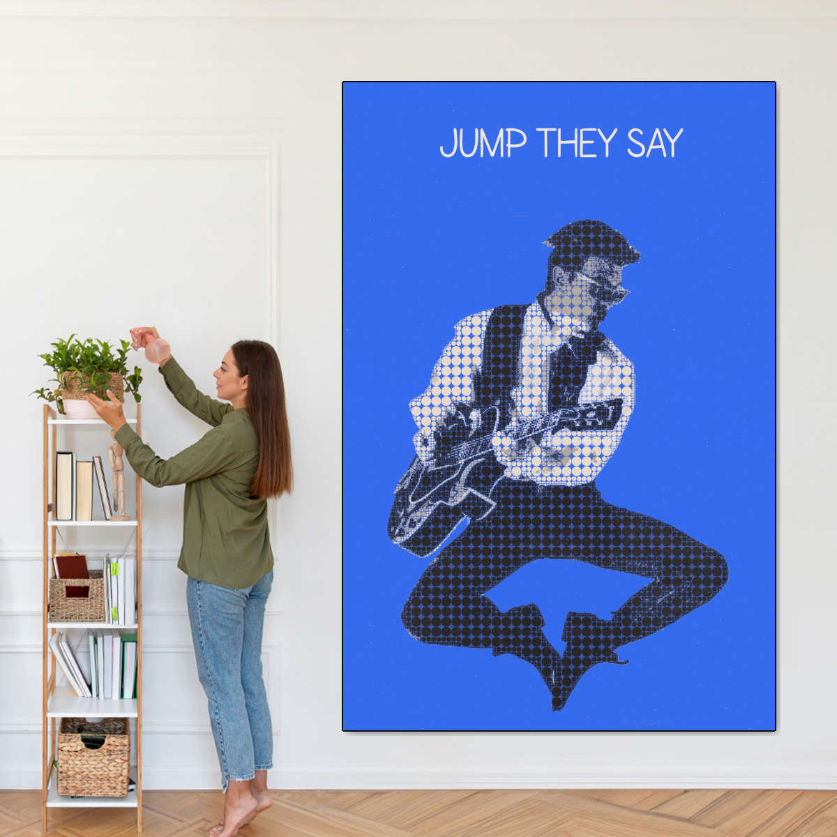 Frendorf | Jump They Say Wandkunst