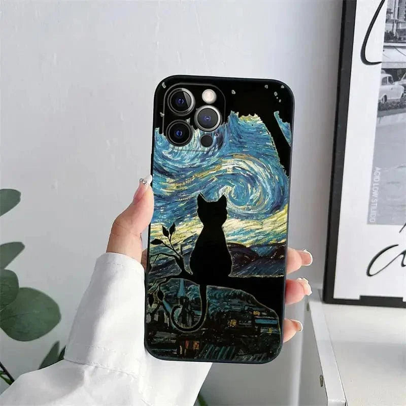 Frendorf | Stoßfeste protective iPhone Van Gogh Gemälde Hülle