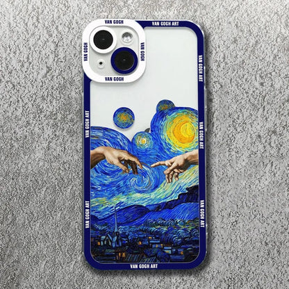 Frendorf | Van Gogh Ölmalerei Stoßfest iPhone Hülle