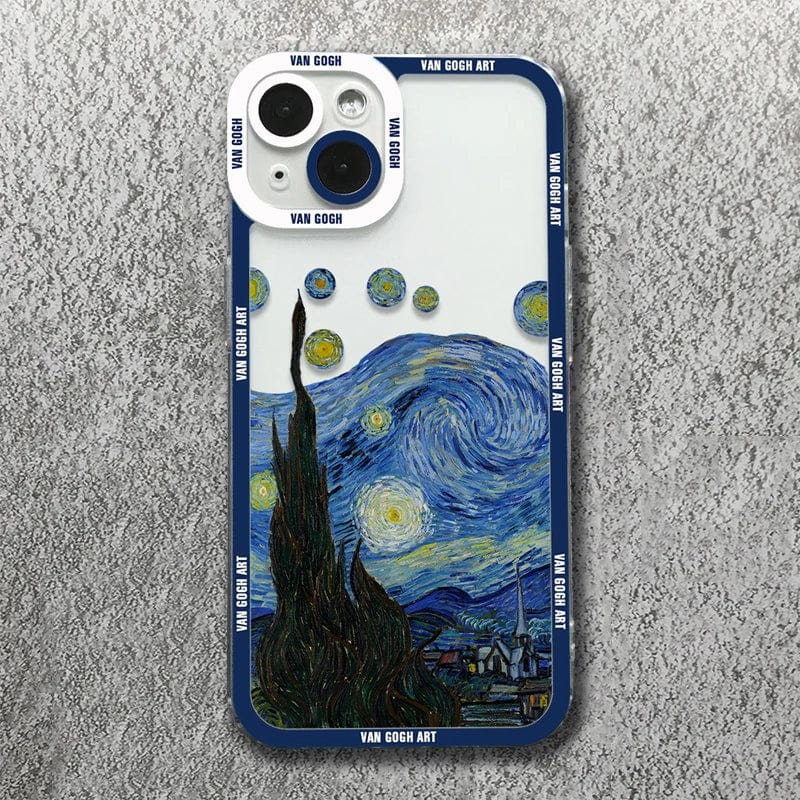 Frendorf | Van Gogh Ölmalerei Stoßfest iPhone Hülle
