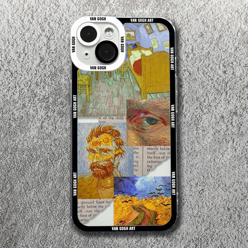 Frendorf | Van Gogh Ölmalerei Stoßfest iPhone Hülle