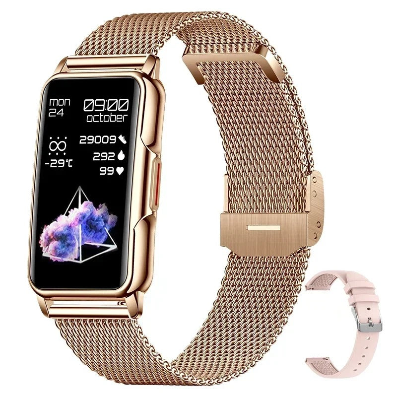 Frendorf | Smart Health Tracking Smartwatch mit Herzfrequenz-, Schlaf-, Fitness- und Laufüberwachung für einen aktiven Lebensstil