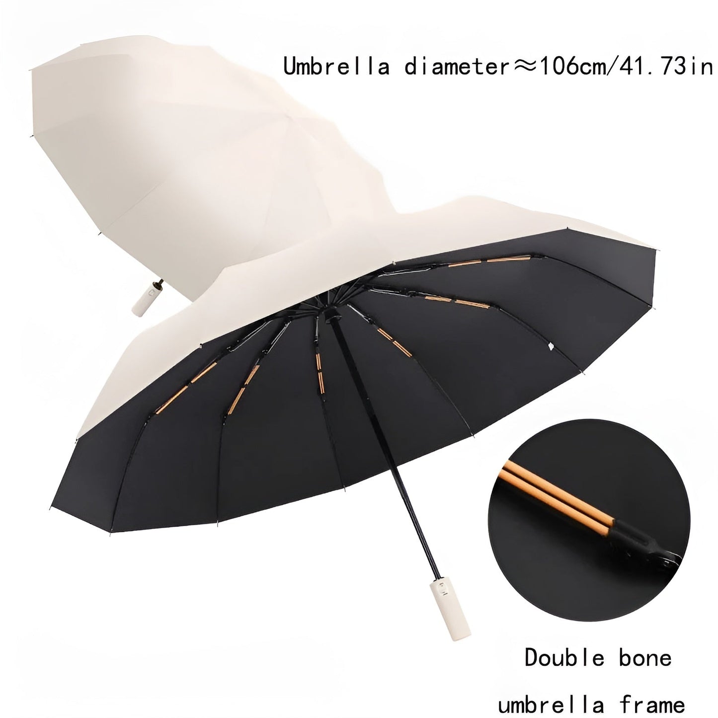 Frendorf | Nachhaltiger Regenschirm mit UV-Schutz – StormShield