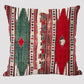 Frendorf | BohoLoom Mehrfarbiger Kissenbezug aus Leinen | Boho-Chic Design | Deko fürs Wohnzimmer & Schlafzimmer