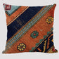 Frendorf | BohoLoom Mehrfarbiger Kissenbezug aus Leinen | Boho-Chic Design | Deko fürs Wohnzimmer & Schlafzimmer
