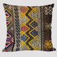 Frendorf | BohoLoom Mehrfarbiger Kissenbezug aus Leinen | Boho-Chic Design | Deko fürs Wohnzimmer & Schlafzimmer