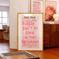 Frendorf | PosterVibe Wandposter | Stilvolle Wandkunst | Moderne Deko für Zuhause und Büro
