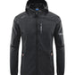 Frendorf | Ultraleichte wind- und sonnensichere Kapuzen-Sommerjacke Herren
