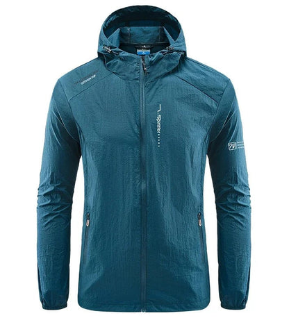 Frendorf | Ultraleichte wind- und sonnensichere Kapuzen-Sommerjacke Herren