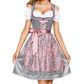 Frendorf | Helena Dirndl Kostüm mit kurzen Ärmeln – Traditionelles Oktoberfestkleid