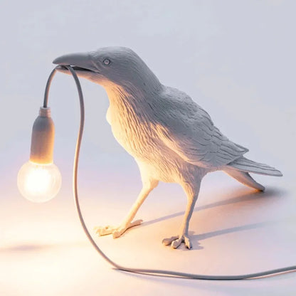 Kreative Krähe LED Wandleuchte | Einzigartige Beleuchtung für Wohnzimmer, Schlafzimmer & Büro