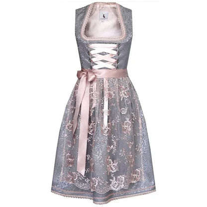 Frendorf | Helena Dirndl Kostüm mit kurzen Ärmeln – Traditionelles Oktoberfestkleid