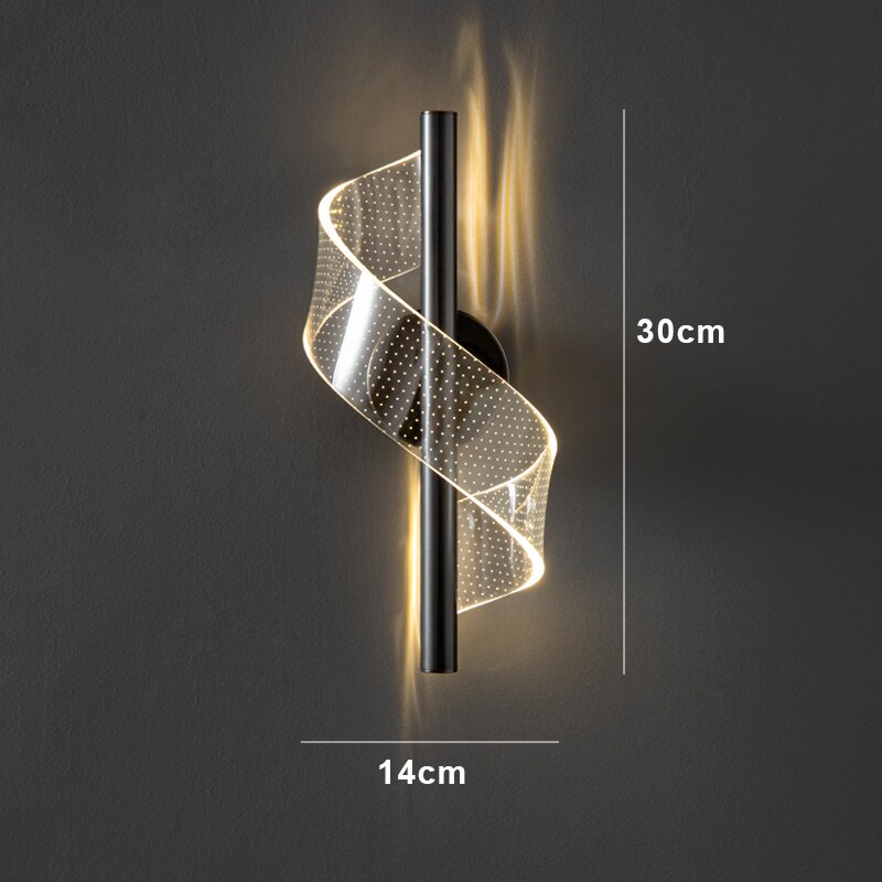 Frendorf | LumiPillar Luxuriöse Wandleuchte mit Glaskandelaber | Elegante Beleuchtung | Premium-Design