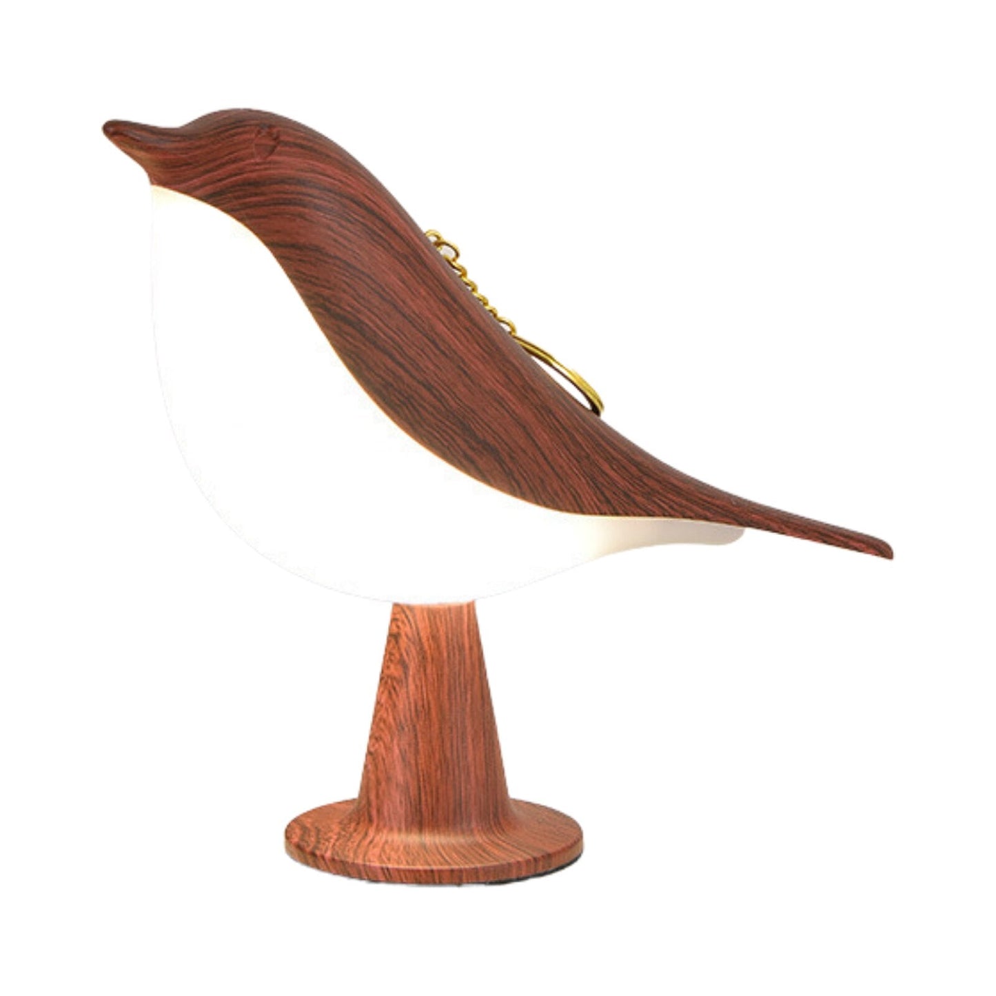 Frendorf | BirdGlow Dekorative Tischleuchte | Stilvolle Designer Lampe | Natürliche Materialien | Exklusive Deko für Zuhause