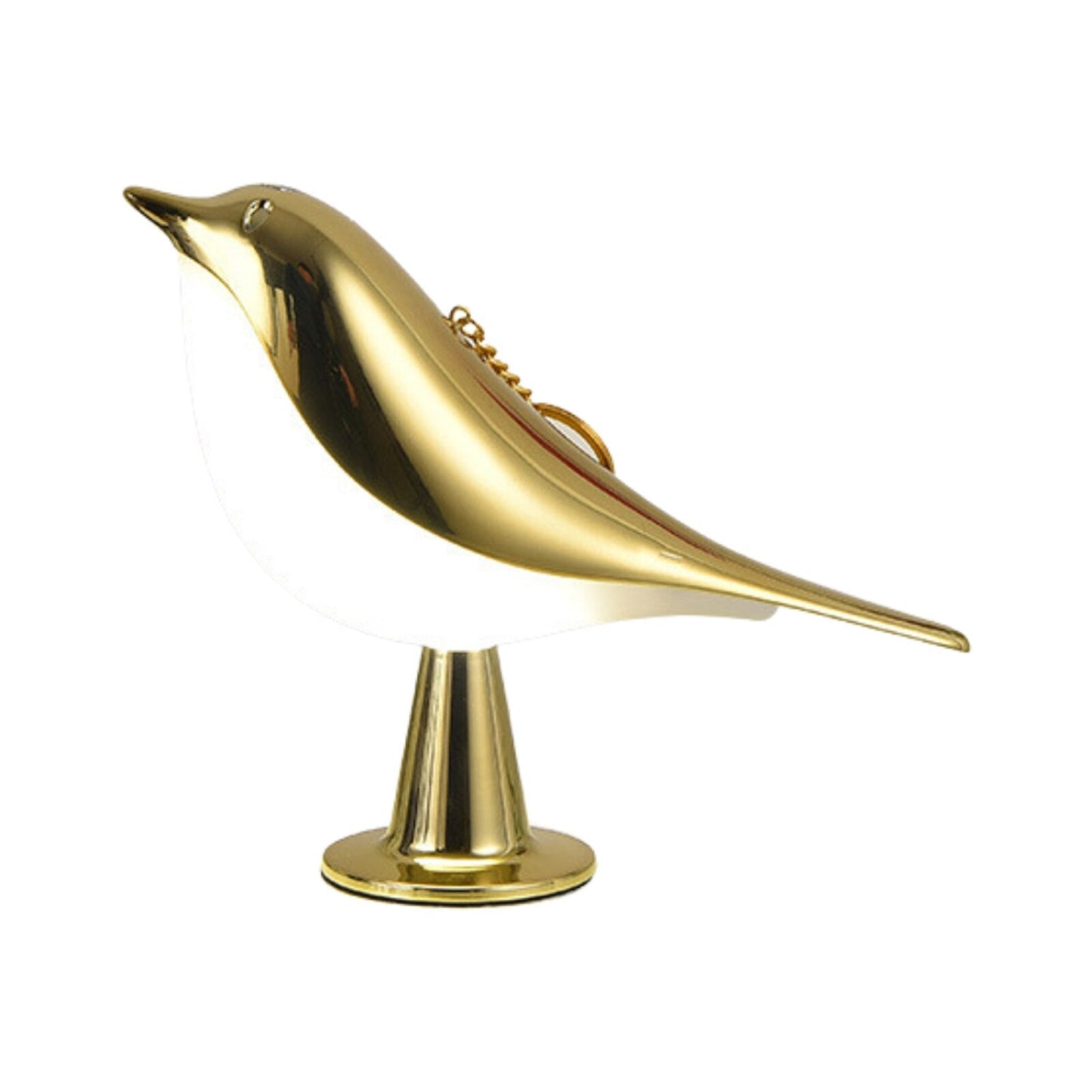 Frendorf | BirdGlow Dekorative Tischleuchte | Stilvolle Designer Lampe | Natürliche Materialien | Exklusive Deko für Zuhause