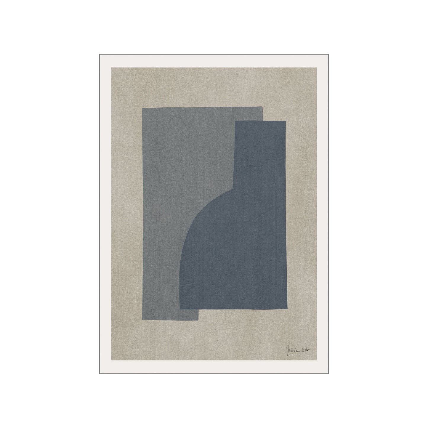 Vase blue