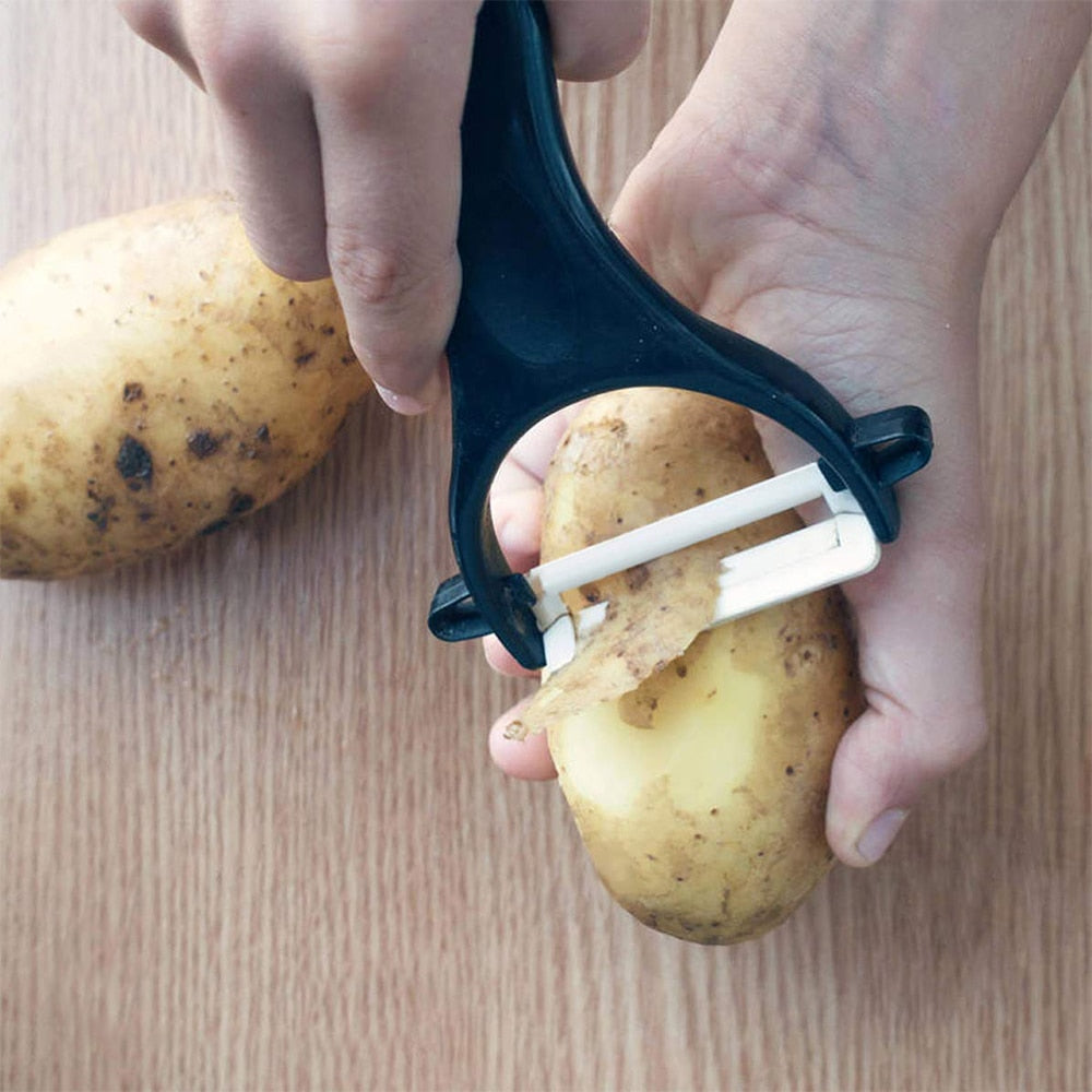 Gemüse Obst Kartoffelschäler Schneider Haushaltskeramik Gadget Schälen