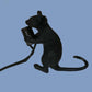 Vintage Mouse LED Tischlampe