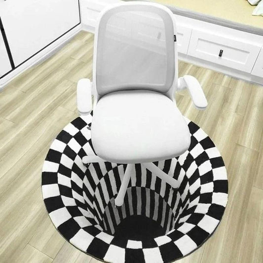 3D-Teppich – Vortex – Illusionsdesign – moderner Teppich