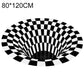 3D-Teppich – Vortex – Illusionsdesign – moderner Teppich