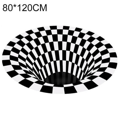 3D-Teppich – Vortex – Illusionsdesign – moderner Teppich
