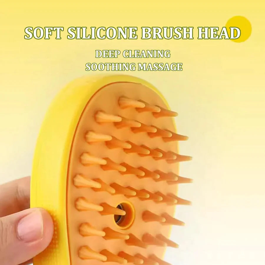 Frendorf |  SteamBrush - Multifunktionale Dampfbürste für die perfekte Pflege Ihres Haustieres
