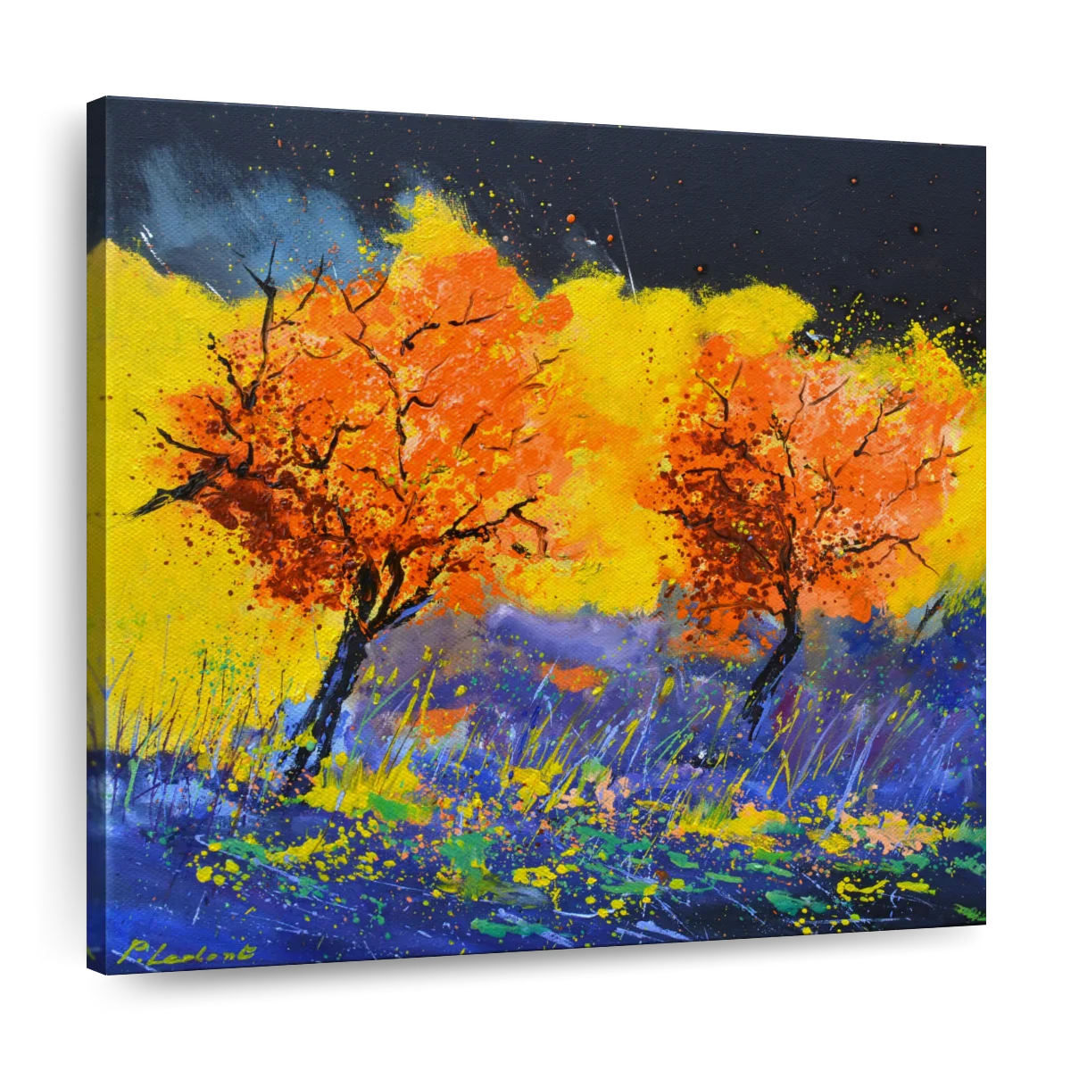 Frendorf | Herbstliche Bäume Wandkunst