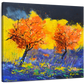 Frendorf | Herbstliche Bäume Wandkunst