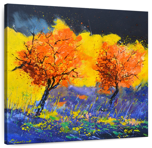 Frendorf | Herbstliche Bäume Wandkunst