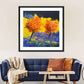 Frendorf | Herbstliche Bäume Wandkunst
