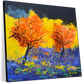Frendorf | Herbstliche Bäume Wandkunst