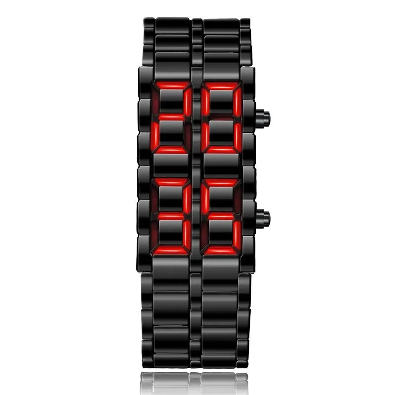 Frendorf | Digitale Lava-Armbanduhr für Männer