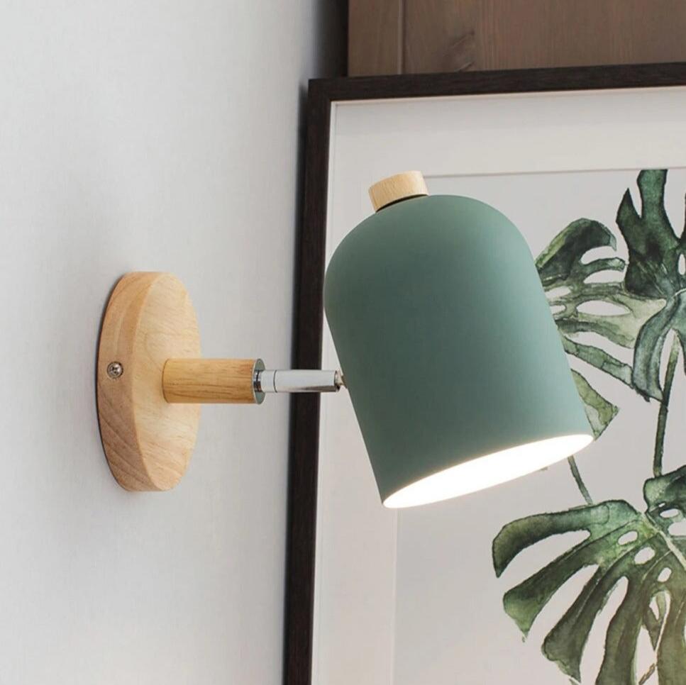 LumoLight – Skandinavische Wandleuchte Aus Holz